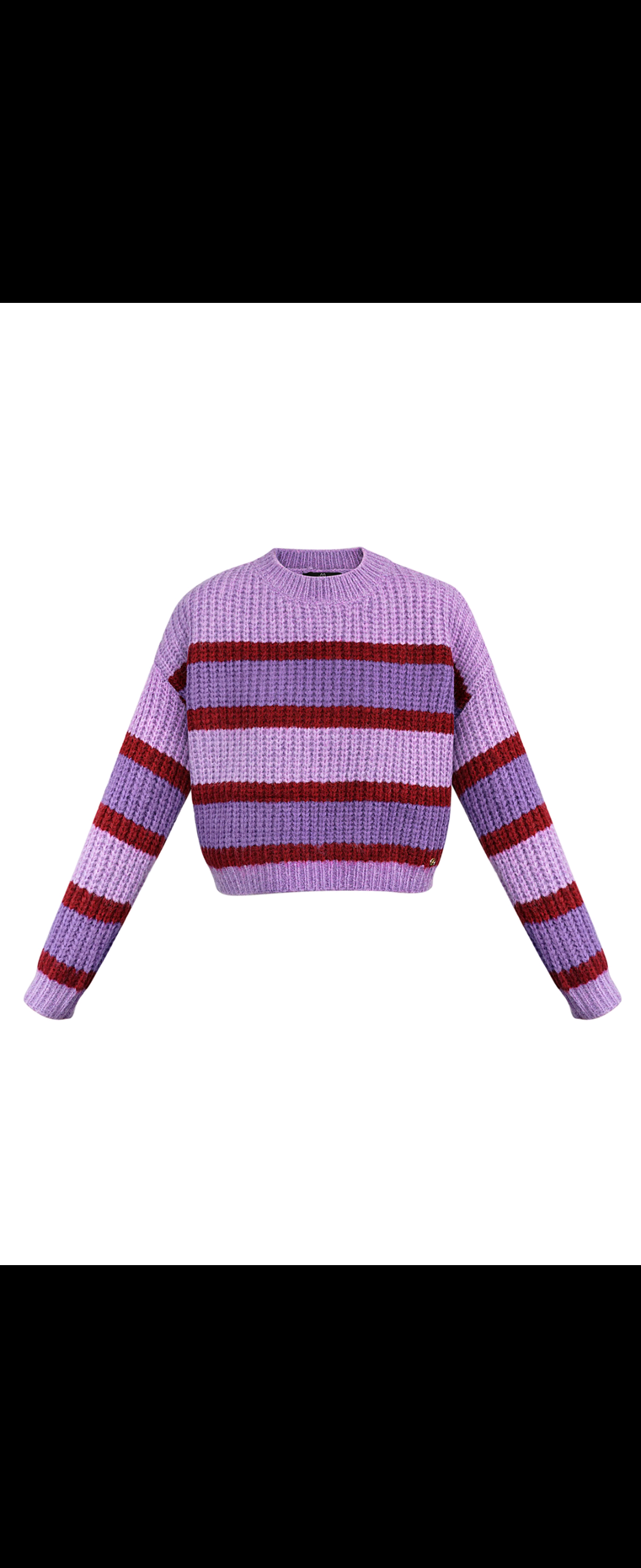 Knitted Color Block Sweater