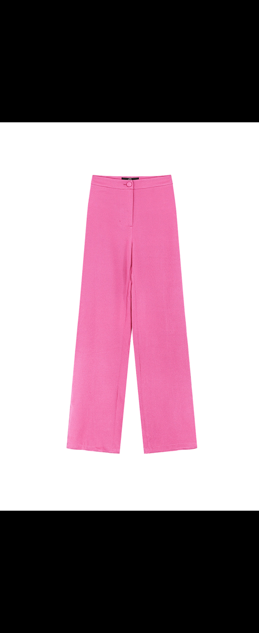 Pink Highwaist Trouser