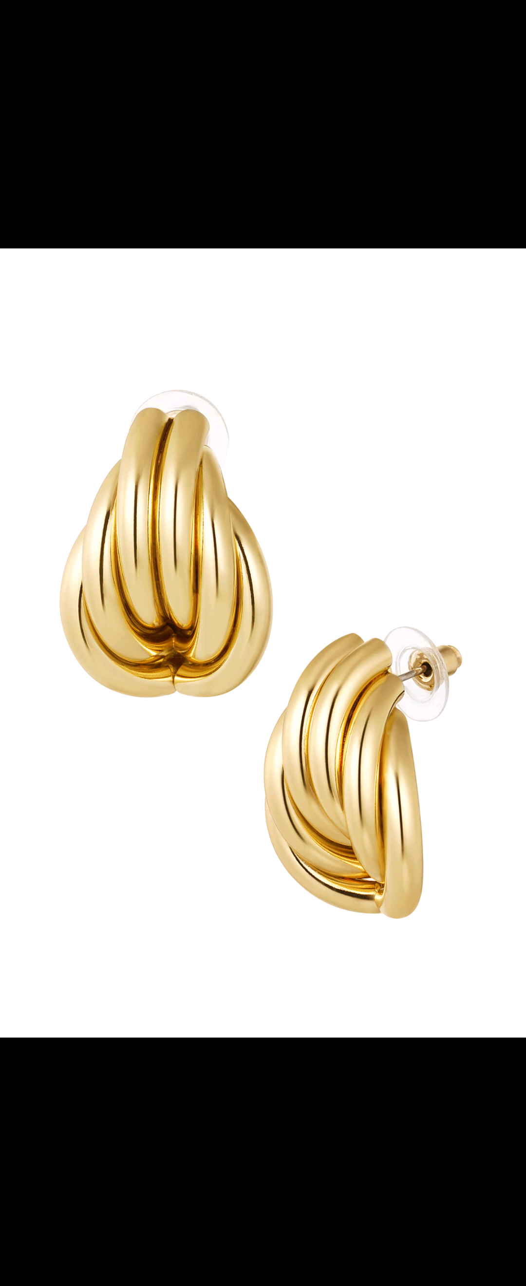 Gold Playful Twist Knobs