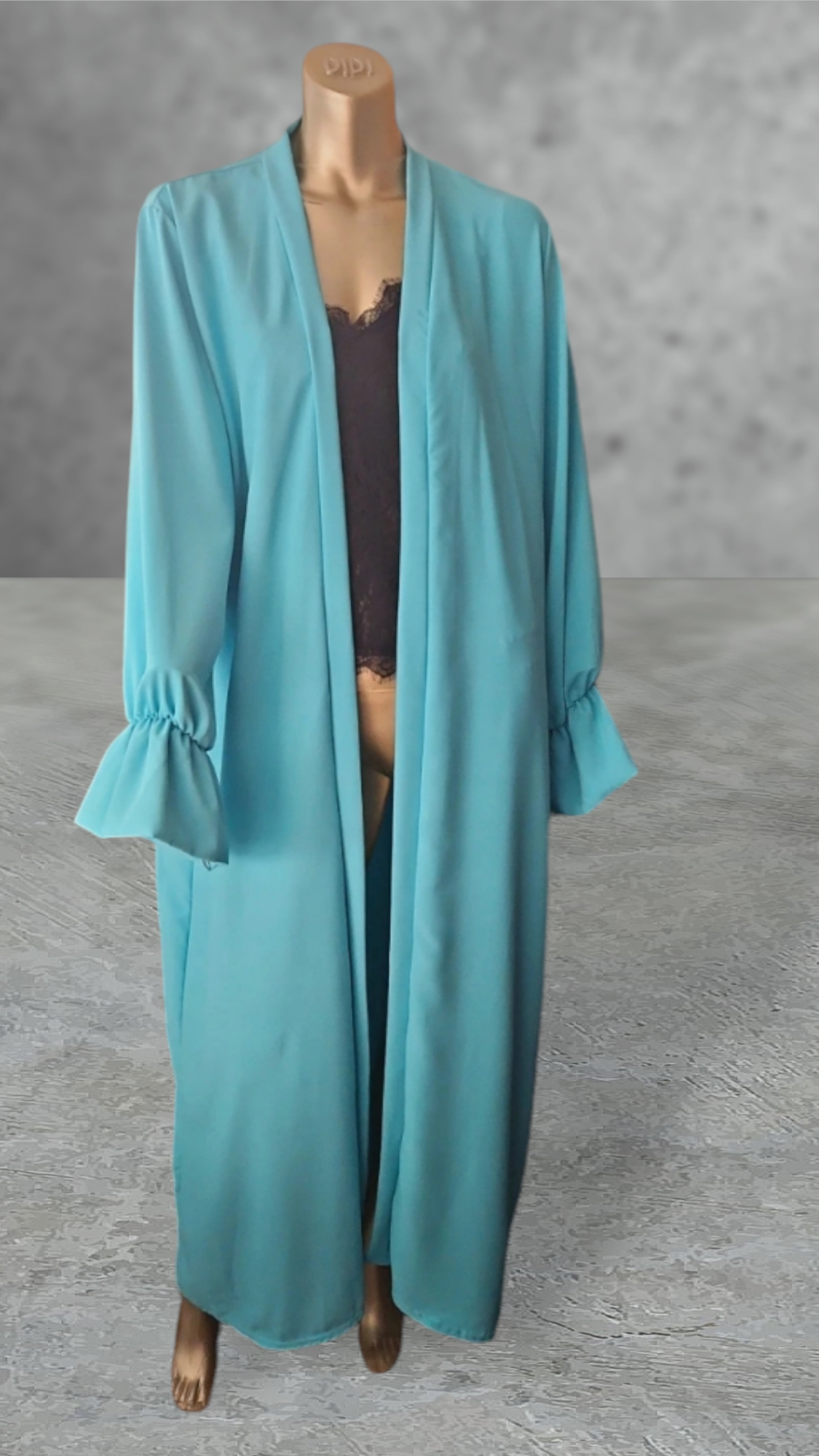 Bell Sleeve Maxi Kimono