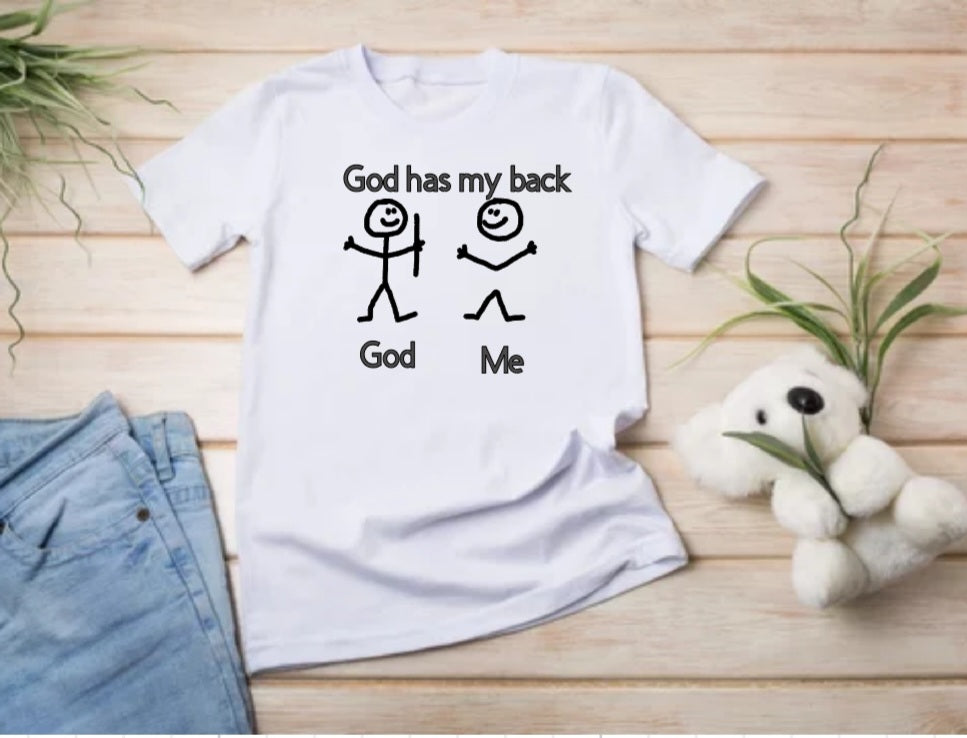 God Has My Back T-shirt