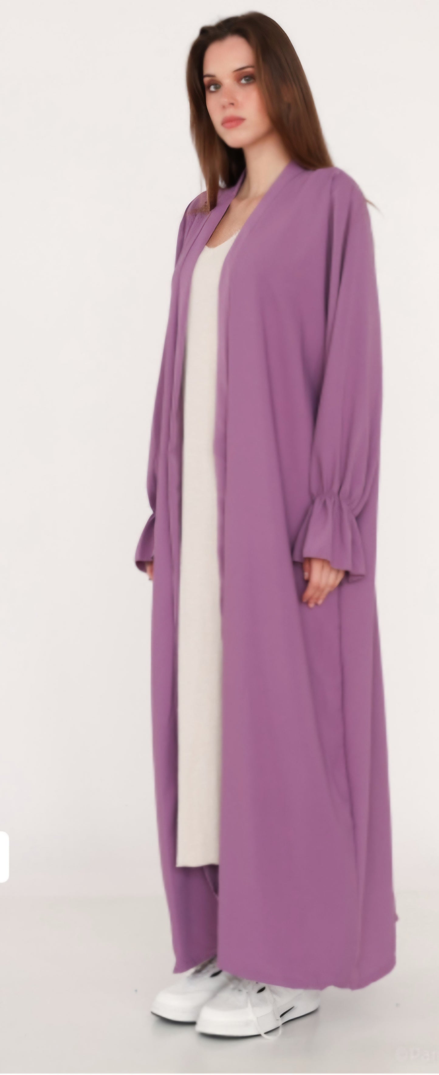 Bell Sleeve Maxi Kimono