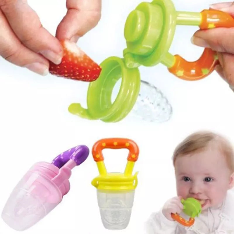 Fruit feeder pacifier