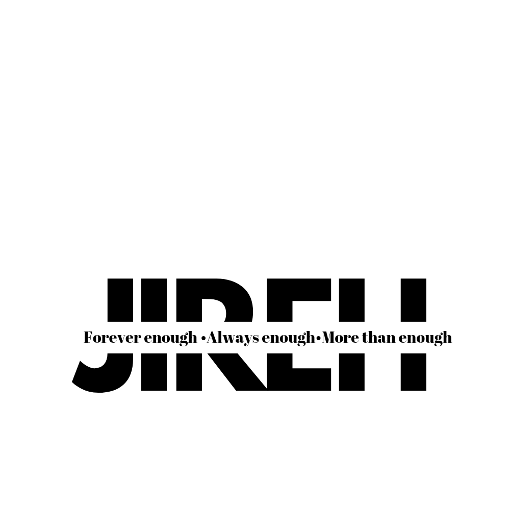 Jireh Graphic Text T-shirt