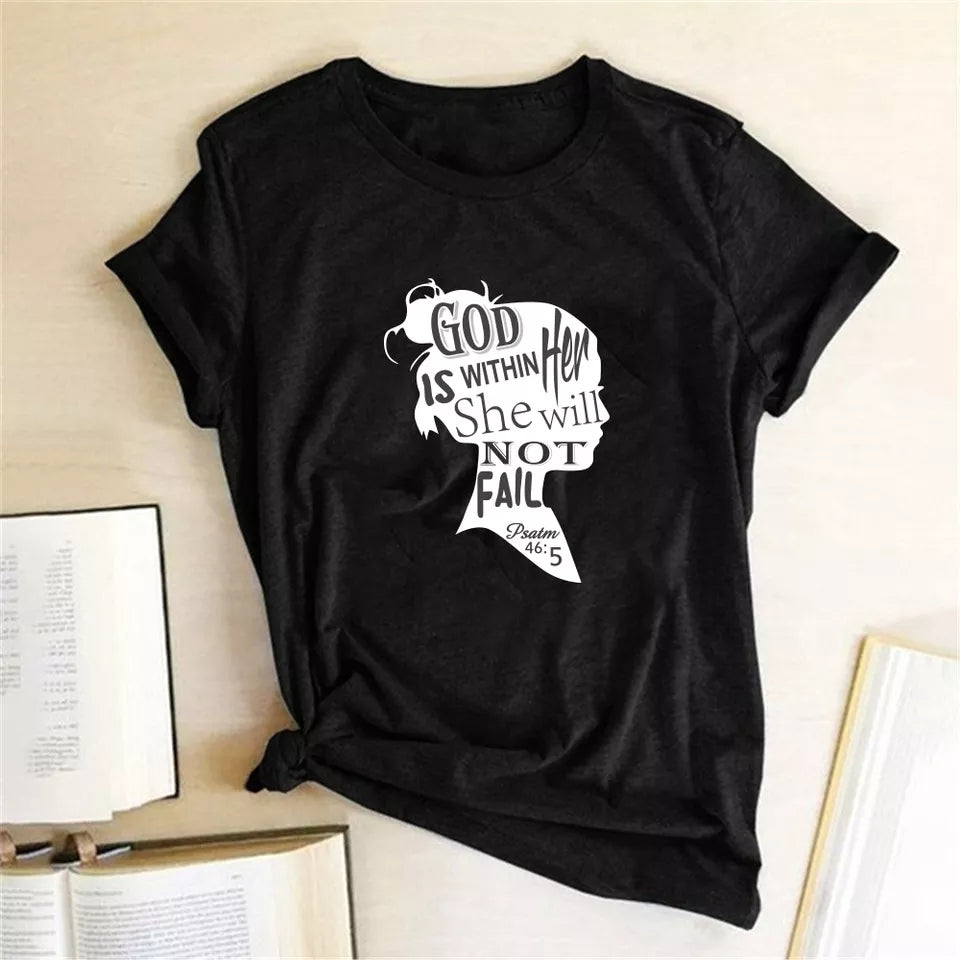 God is Within Her T-shirt