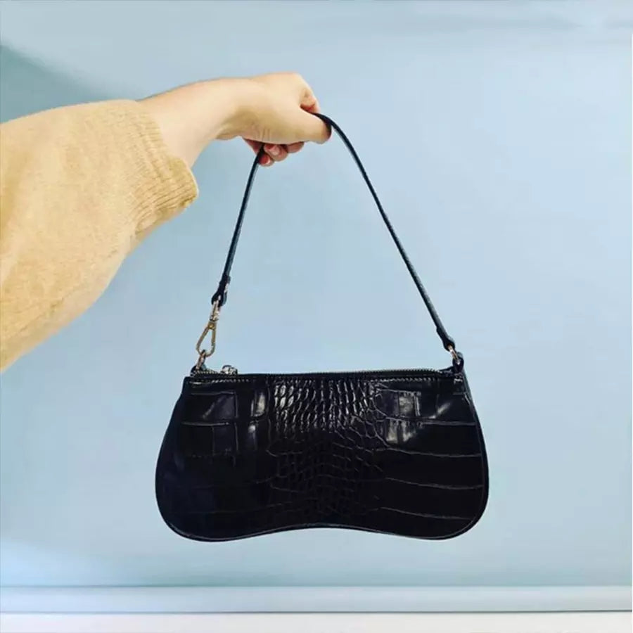 Mock Croc Handbag