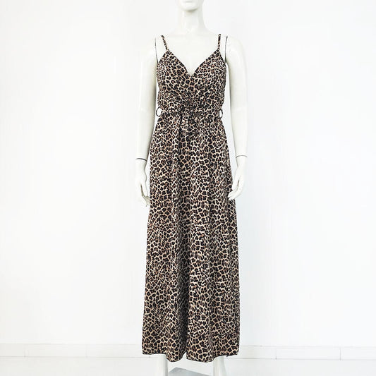 Leopard Print Maxi dress