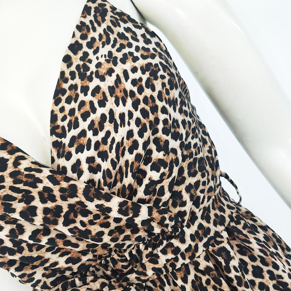 Leopard Print Maxi dress