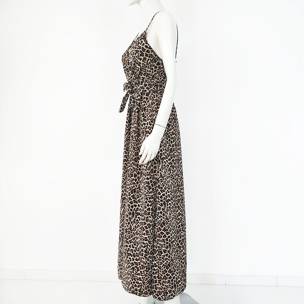 Leopard Print Maxi dress