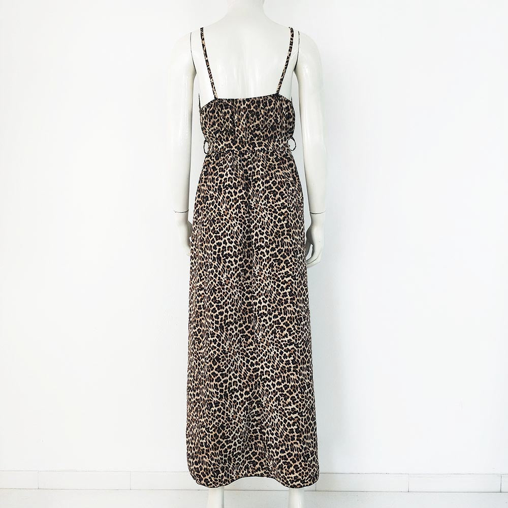 Leopard Print Maxi dress